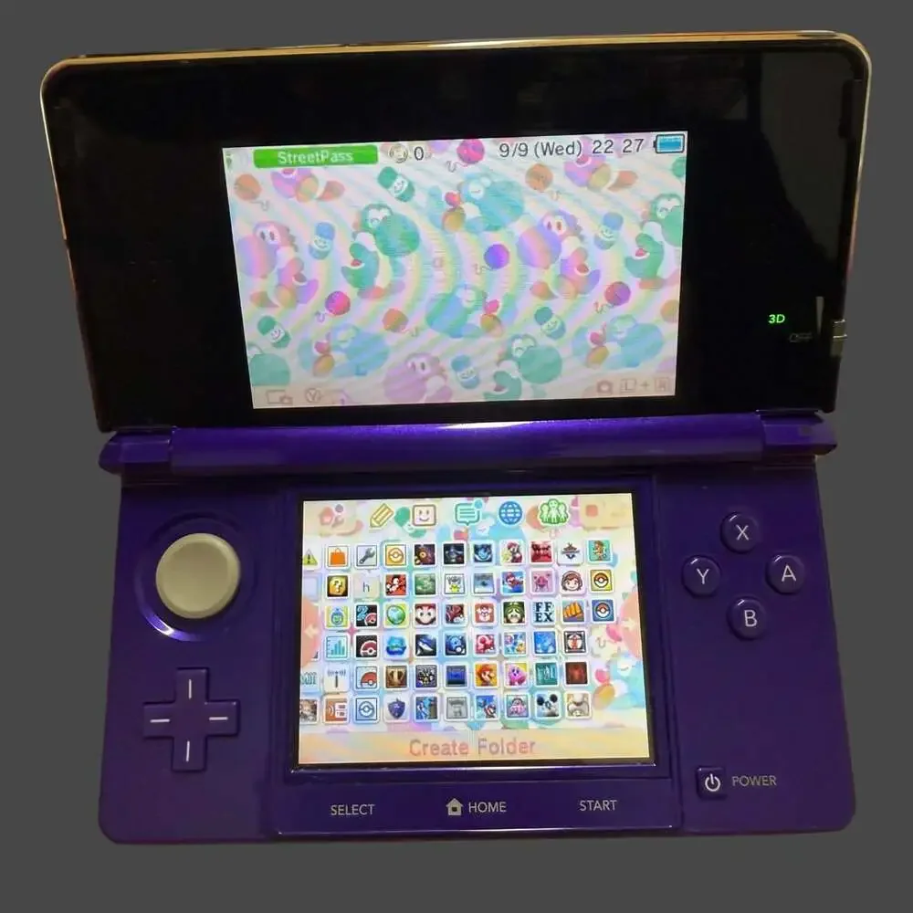 Nintendo 3DS Handheld System - Midnight Purple